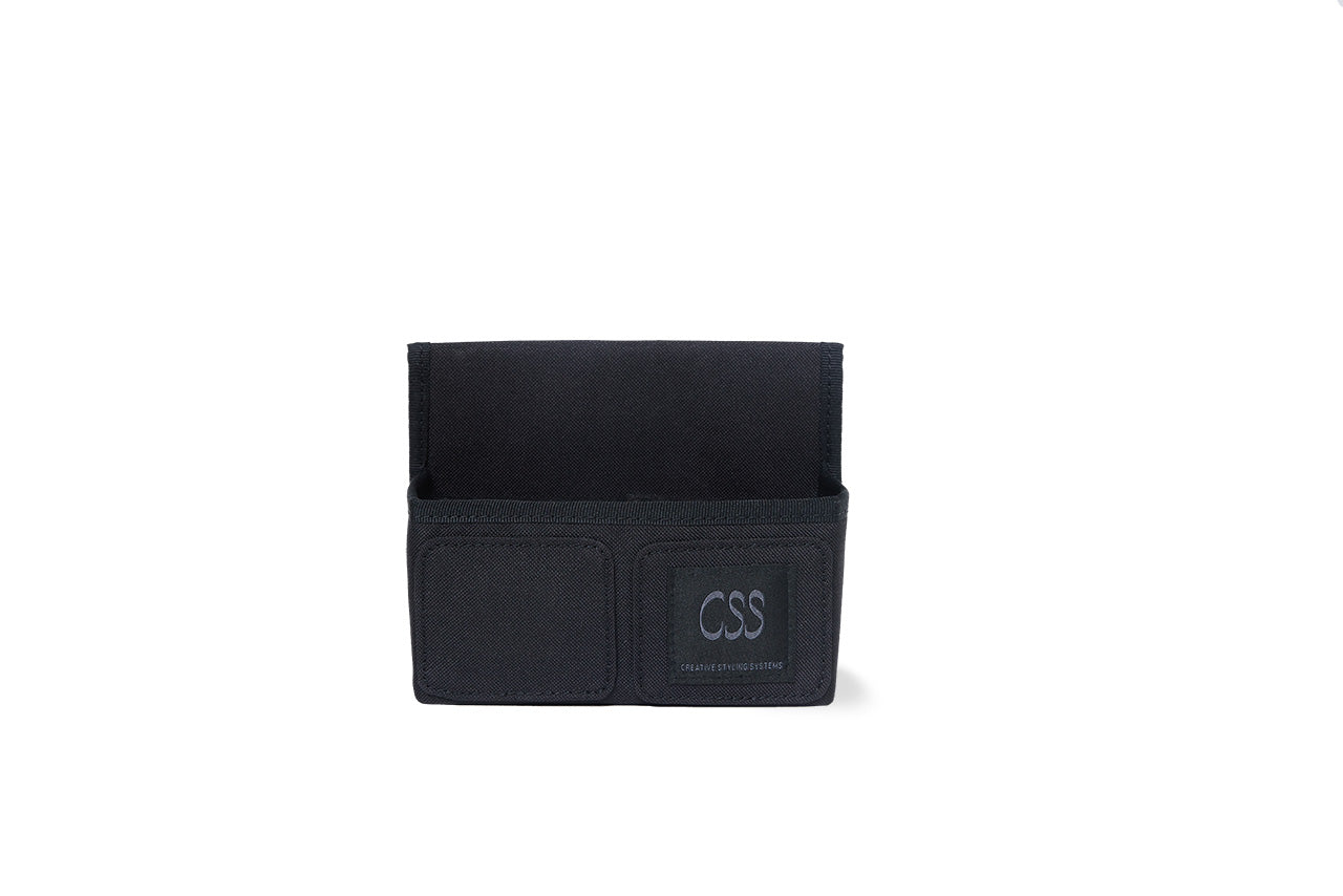 Front view of the Magneato pouch with the CSS logo stitched on the front.